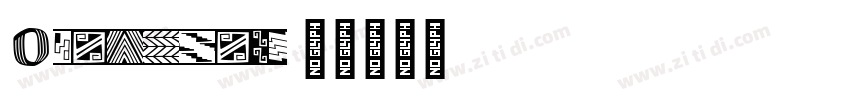 Ornaments 1字体转换
